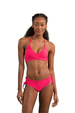 Laad de afbeelding in de Gallery-viewer, Model Front: Rio De Sol Top Top Dots-Virtual-Pink Kate
