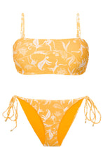 Laad de afbeelding in de Gallery-viewer, Product Front: Rio De Sol Set Set Sunny-Forest Bandeau-Reto Ibiza-Comfy

