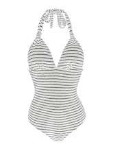 Laad de afbeelding in de Gallery-viewer, Product Front: Rio De Sol One-Piece Linea-White Mel-Op
