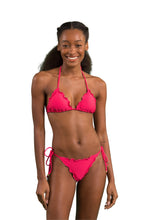 Laad de afbeelding in de Gallery-viewer, Model Front: Rio De Sol Set Set Dots-Virtual-Pink Frufru
