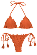 Laad de afbeelding in de Gallery-viewer, Product Front: Rio De Sol Set Set Paprica Frufru-Fio
