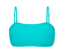 Laad de afbeelding in de Gallery-viewer, Product Front: Rio De Sol Top Top Jade Bandeau-Reto
