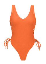 Laad de afbeelding in de Gallery-viewer, Product Front: Rio De Sol One-Piece St-Tpz Tangerina Zoe
