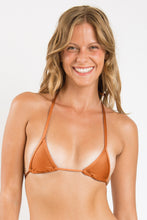 Laad de afbeelding in de Gallery-viewer, Gallery: Rio De Sol Top Top Shimmer-Nocciola Tri-Mini
