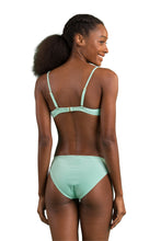 Laad de afbeelding in de Gallery-viewer, Model Back: Rio De Sol Bottom Bottom Malibu-Menta Essential-Comfy
