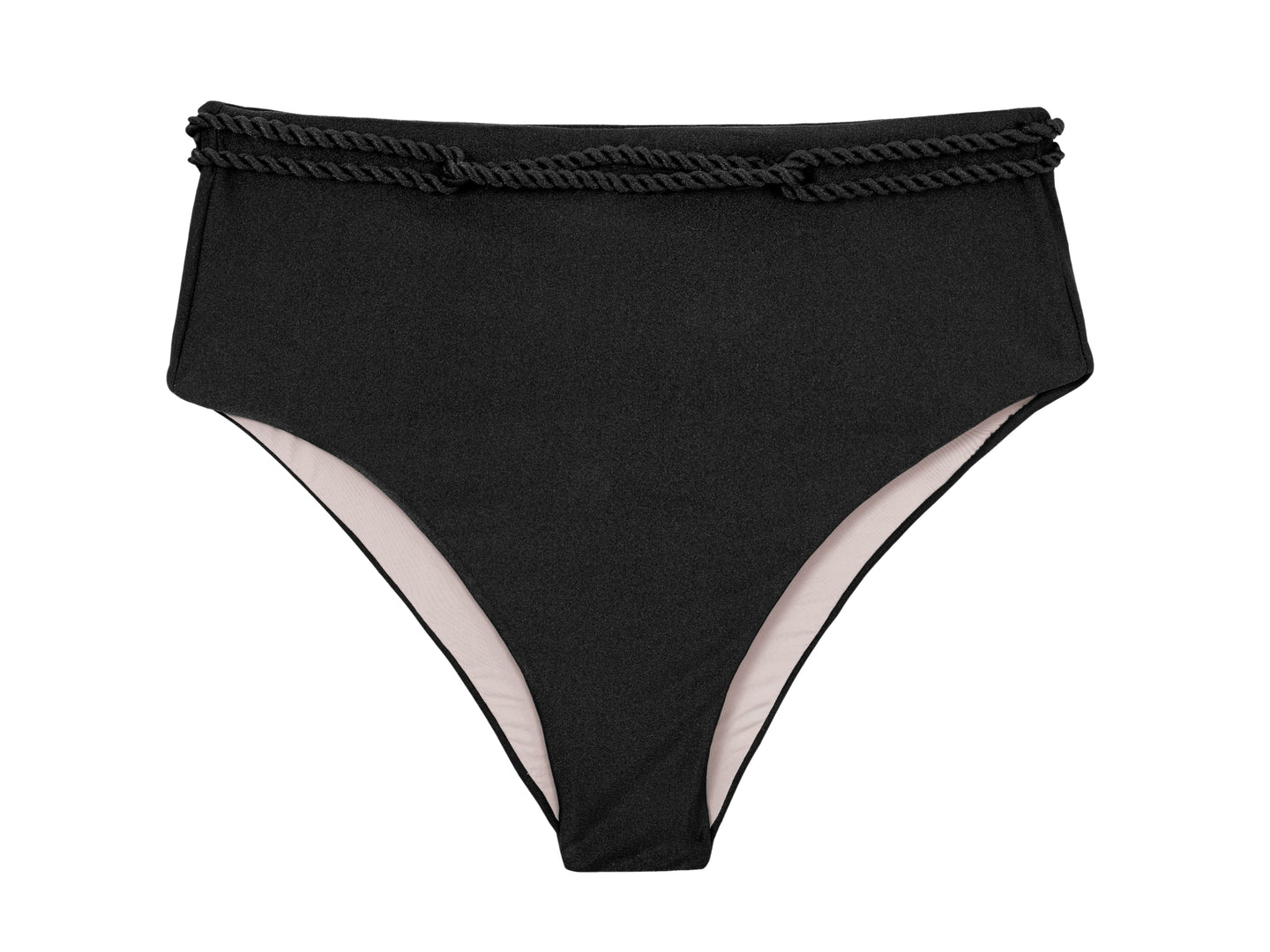 Bodem Shimmer-zwarte hotpants