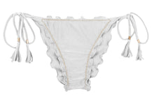 Laad de afbeelding in de Gallery-viewer, Bodem Shimmer-Wit Frufru
