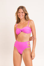 Laad de afbeelding in de Gallery-viewer, Bottom Vita-Pink High-Waist-Spin
