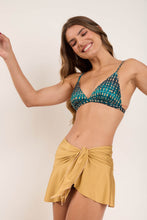 Laad de afbeelding in de Gallery-viewer, Fluity-Dourado Mini Skirt
