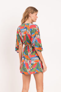 Jungle mini-jurk