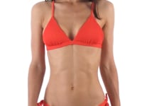 Laad en speel video af in Gallery-viewer, Video: Rio De Sol Top Top Cotele-Tomate Tri-Fixo
