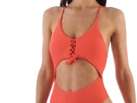 Laad en speel video af in Gallery-viewer, Video: Rio De Sol One-Piece Dots-Tabata Ivy Strap
