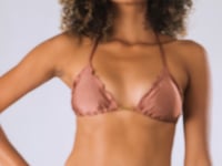 Laad en speel video af in Gallery-viewer, Video: Rio De Sol Bottom Bottom Shimmer-Copper Frufru-Fio
