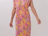 Laad en speel video af in Gallery-viewer, Video: Rio De Sol Maxi Dresses Lyla Long Dress Soleil
