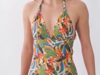 Laad en speel video af in Gallery-viewer, Video: Rio De Sol One-Piece Tropical Mel-Op
