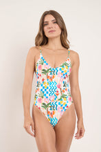 Laad de afbeelding in de Gallery-viewer, Model Front: Rio De Sol One-Piece Al-Mare Hype
