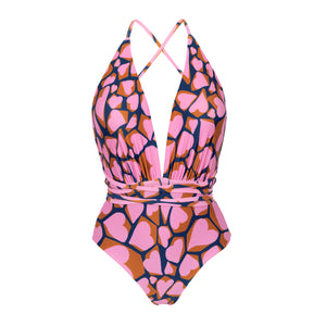 Product Front: Rio De Sol One-Piece Amore-Pink New Vegas