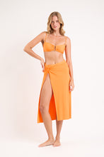 Laad de afbeelding in de Gallery-viewer, Image 04: Rio De Sol Beach Skirt Bio-Laranjada Long Skirt Knot

