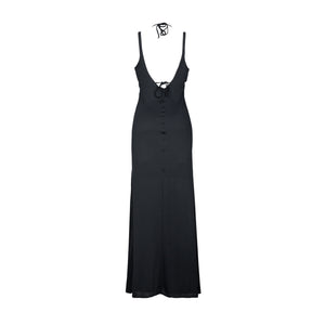 Product Back: Rio De Sol Beach Dresses Black Saida Yara