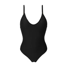 Laad de afbeelding in de Gallery-viewer, Product Front: Rio De Sol One-Piece Bora-Black Hype
