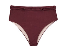 Laad de afbeelding in de Gallery-viewer, Product Front: Rio De Sol Bottom Bottom Barolo Hotpants
