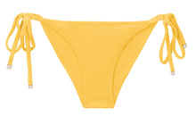 Laad de afbeelding in de Gallery-viewer, Product Front: Rio De Sol Bottom Bottom Malibu-Yellow Cheeky-Tie
