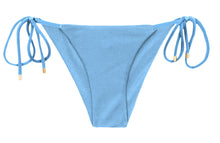 Laad de afbeelding in de Gallery-viewer, Product Front: Rio De Sol Bottom Bottom Shimmer-Baltic-Sea Cheeky-Tie
