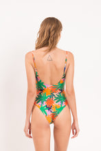 Laad de afbeelding in de Gallery-viewer, Model Back: Rio De Sol One-Piece Delight Hype
