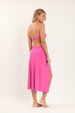 Laad de afbeelding in de Gallery-viewer, Model Back: Rio De Sol Beach Skirt Fluity-Amor Long Skirt Knot
