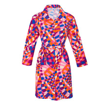 Laad de afbeelding in de Gallery-viewer, Product Front: Rio De Sol Shirtdress Funny Chemise
