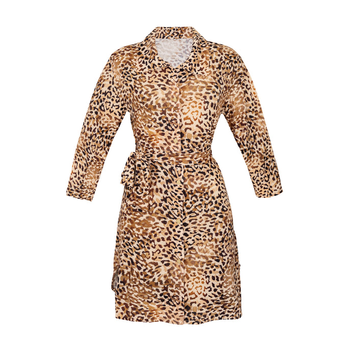 Product Front: Rio De Sol Beach Dresses Leopard Chemise