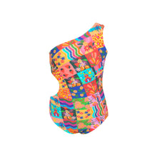Laad de afbeelding in de Gallery-viewer, Product Front: Rio De Sol Girl&#39;s One-Piece Love-Trip Maeve-Kids
