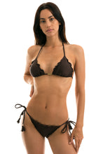 Laad de afbeelding in de Gallery-viewer, Model Front: Rio De Sol Set Meteorite Frufru
