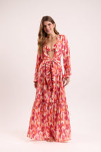 Laad de afbeelding in de Gallery-viewer, Model Front: Rio De Sol Beach Dresses Mirage Long Dress Verona
