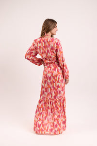 Model Back: Rio De Sol Beach Dresses Mirage Long Dress Verona