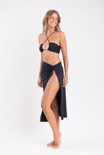 Laad de afbeelding in de Gallery-viewer, Image 03: Rio De Sol Beach Skirt Nero Long-Skirt-Knot
