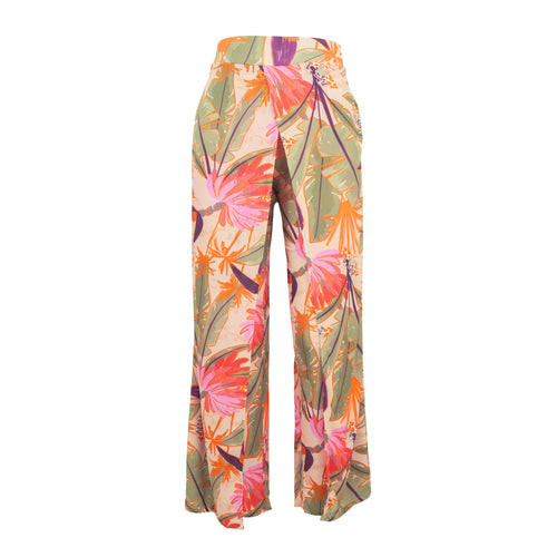 Product Front: Rio De Sol Beach Trousers Oasis Wide Pants