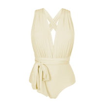Laad de afbeelding in de Gallery-viewer, Product Front: Rio De Sol One-Piece Off-White Marina
