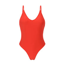Laad de afbeelding in de Gallery-viewer, Product Front: Rio De Sol One-Piece Rouge Hype
