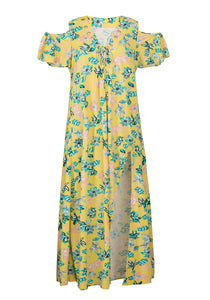 Product Front: Rio De Sol Beach Dresses Saida Long Florescer