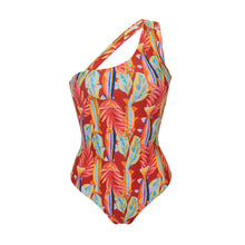 Laad de afbeelding in de Gallery-viewer, Product Front: Rio De Sol One-Piece Sea-Bloom Sienna
