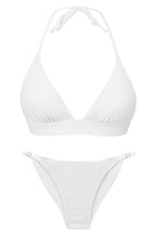Laad de afbeelding in de Gallery-viewer, Product Front: Rio De Sol Set Set Bora-White Tri-Cos Cheeky-Fixa
