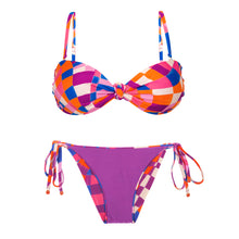Laad de afbeelding in de Gallery-viewer, Product Back: Rio De Sol Set Set Funny Bandeau-Joy Lacinho
