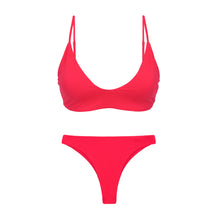 Laad de afbeelding in de Gallery-viewer, Product Front: Rio De Sol Set Set Hibiscus Hana Sunset
