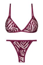 Laad de afbeelding in de Gallery-viewer, Product Front: Rio De Sol Set Set Palms-Vine Tri-Fixo California
