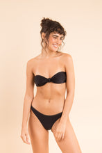 Laad de afbeelding in de Gallery-viewer, Image 12: Rio De Sol Set Set Shimmer-Black Bandeau-Joy Essential
