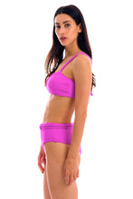 Laad de afbeelding in de Gallery-viewer, Image 03: Rio De Sol Set Set St-Tpz-Pink Reto Hotpant-High

