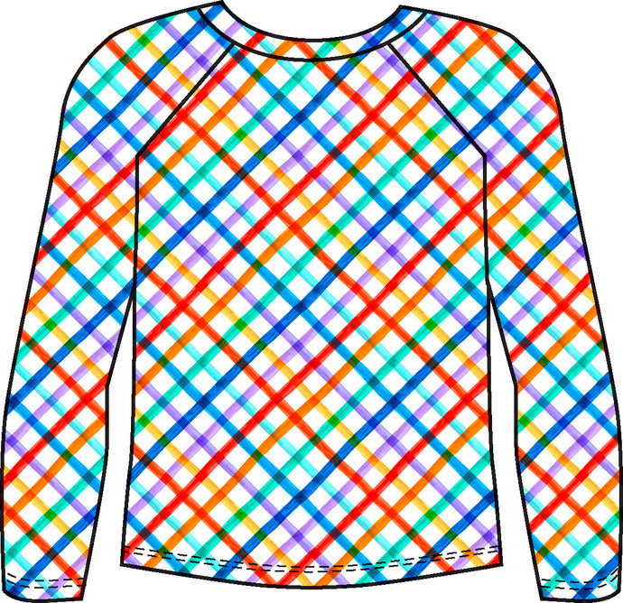 Model Front: Rio De Sol Boy's Swimwear Square Rash-Guard Kids