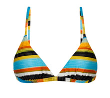 Laad de afbeelding in de Gallery-viewer, Product Front: Rio De Sol Top Top Artsy Tri-Fixo
