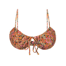 Laad de afbeelding in de Gallery-viewer, Product Front: Rio De Sol Top Top Bouquet Balconet-Tie

